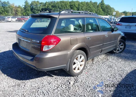 2008 Subaru Outback 2.5I/2.5I L.l. Bean Edition из США, поврежденный, VIN 4S4BP61C687325119